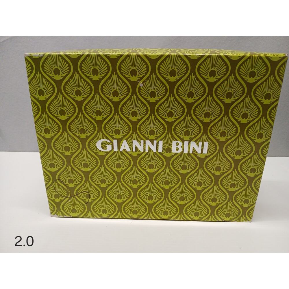 Giani Bini (10M) Gray Gem Sequence High Heel Dress Shoes